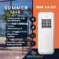 Preview: NOVAER Klimagerät mobil INUK 2.6 C01 R290 - 2,6 kW