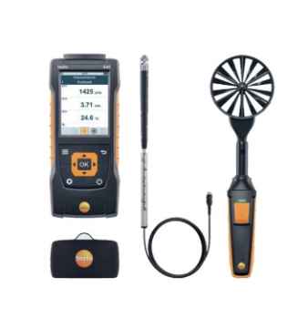 Testo Klima-Messgerät mit BT testo 440 Strömungs-KombiSet 2 0563 4407