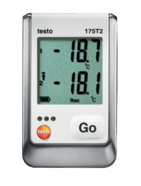 Testo Datenlogger m.Sensor intern testo 175-T2 2-Kanal 0572 1752