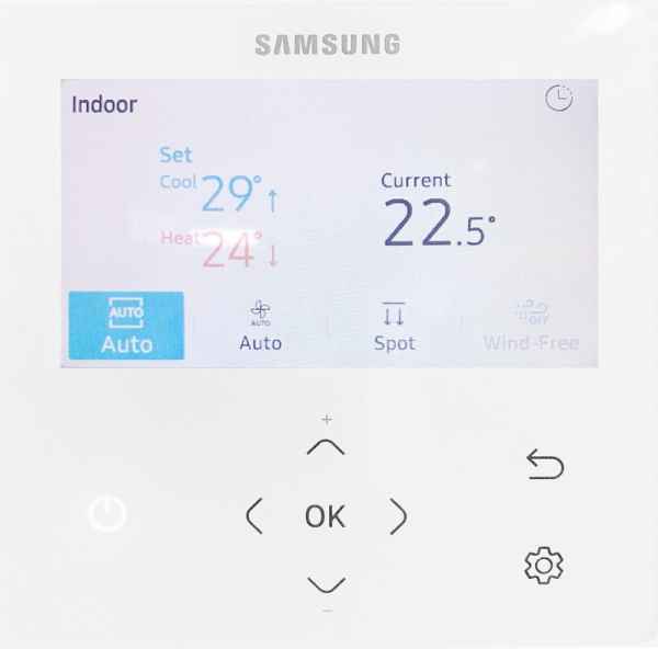 SAMSUNG BAC Deckenkassette Set Kühlen 13.4 kW | Heizen 15.5 kW AC140RN4PK KB 240 V rund