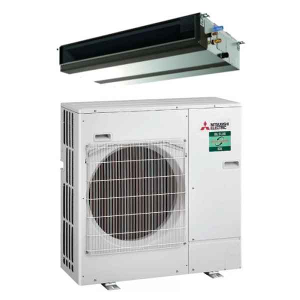 Mitsubishi Electric Kanaleinbaugerät Inverter-Set - PEAD-M140JA2 + PUZ-M140VKA2 - 13,4 kW