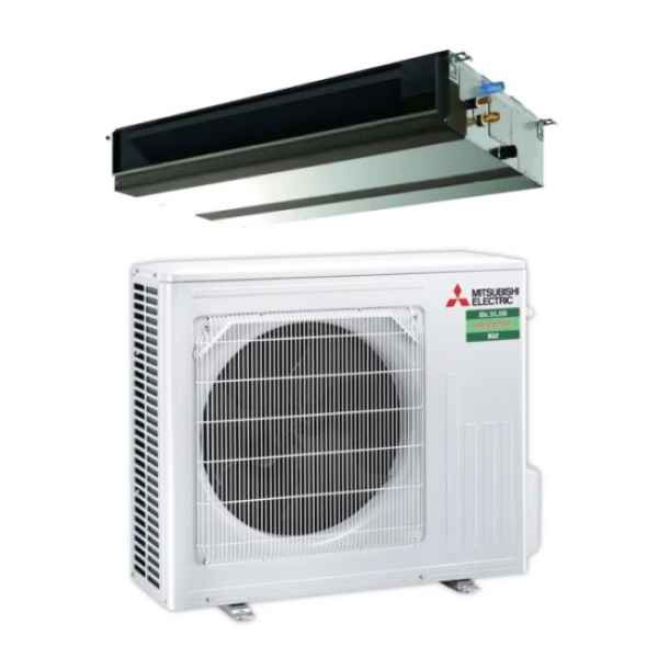 Mitsubishi Electric Kanaleinbaugerät Inverter-Set - PEAD-M50JA2 + SUZ-M50VA - 5,0 kW