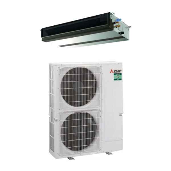 Mitsubishi Electric Kanaleinbaugerät Inverter-Set - PEAD-M140JA2 + PUZ-ZM140YKA2 - 13,4 kW