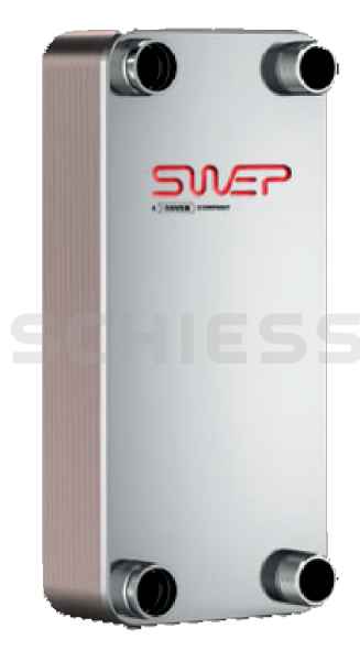 SWEP Plattenwärmetauscher 45bar V120THx50/1P-SC-M 22+42L+2x1 1/2"&35.1L
