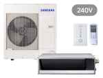 SAMSUNG BAC Kanaleinbaugerät Set Kühlen 12.0 kW | Heizen 13.0 kW AC120RNMDK IR 240V