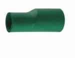 Adapter Kassettengeräte 25mm auf 20mm Rohr, grün