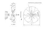 EBM Ventilatorflügel D=200mm 28 Grad drückend (A)