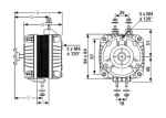 Glems Ventilatormotor GT34-AX