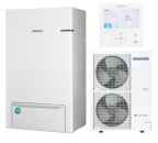 SAMSUNG Split 12kW 400V m. Wall-Mounted Hydro Unit Wärmepumpe